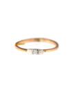 Rose gold ring with diamond DRBR06-16