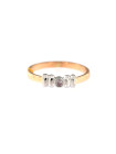 Rose gold ring with diamond DRBR09-05