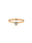 Rose gold ring with diamond DRBR05