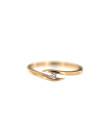 Rose gold ring with diamond DRBR20