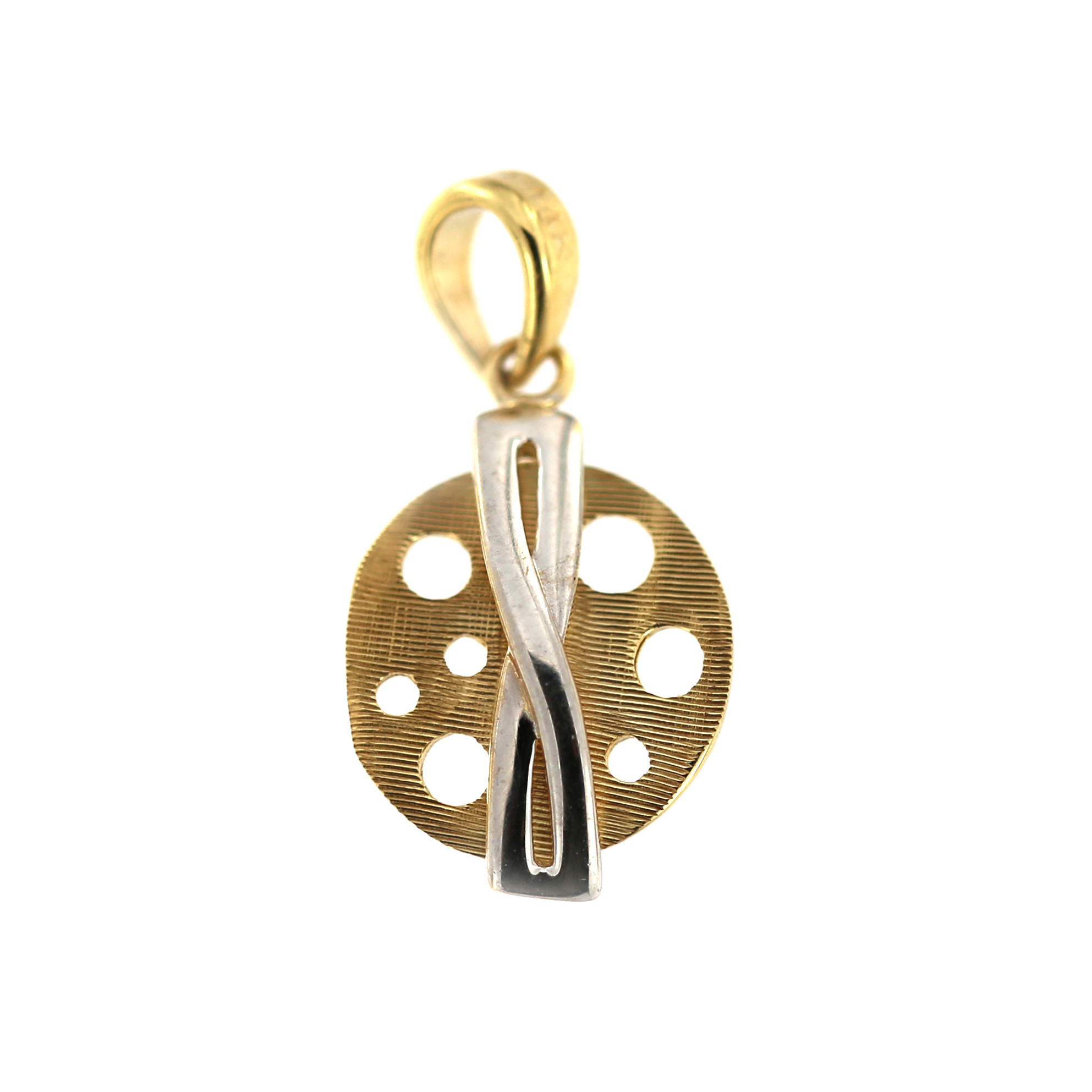 Yellow gold pendant AGBL03-10