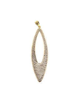 Yellow gold pendant AGBL04-07