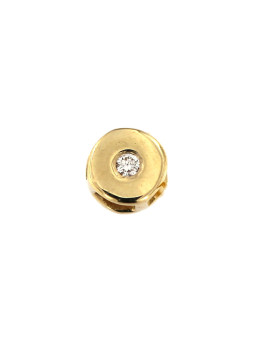 Yellow gold pendant with diamond AGBR06-01