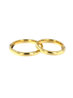 Yellow gold wedding ring VEST14-2
