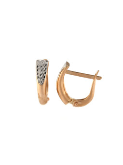 Rose gold earrings BRA02-04-26