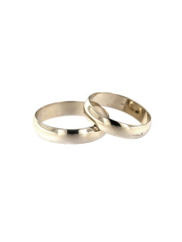 Balto aukso vestuvinis žiedas VEST22