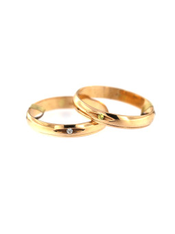 Rose gold wedding ring VEST30