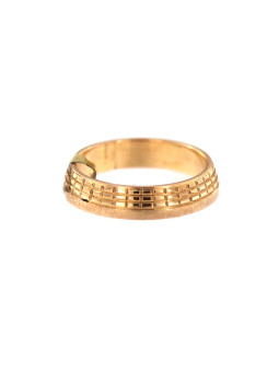 Rose gold wedding ring VEST35