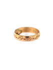 Rose gold wedding ring VEST39
