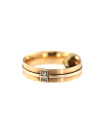 Rose gold wedding ring VEST41