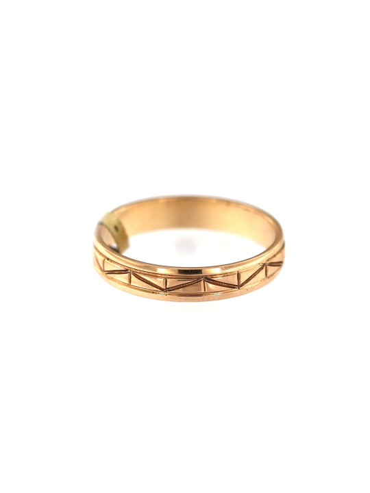 Rose gold wedding ring VEST51