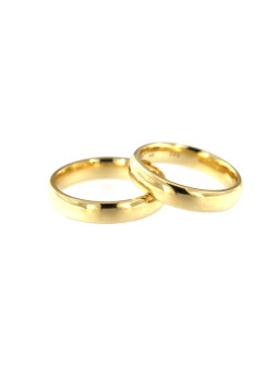 Yellow gold wedding ring VEST52