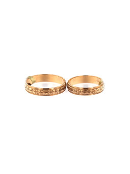 Rose gold wedding ring VEST56