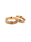 Rose gold wedding ring VEST59