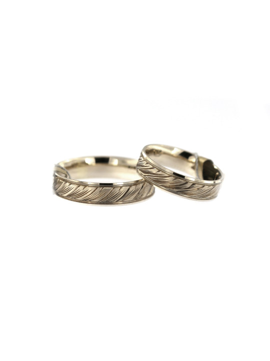 White gold wedding ring VEST28