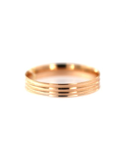 Rose gold wedding ring VEST71