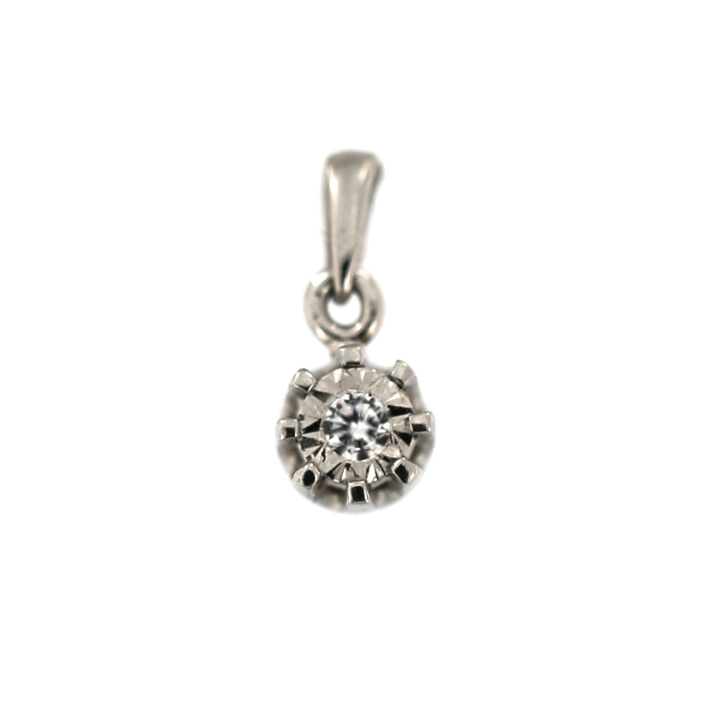 White gold pendant ABC01-02