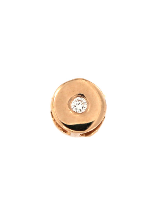 Rose gold pendant w/ diamond ARBR03-01
