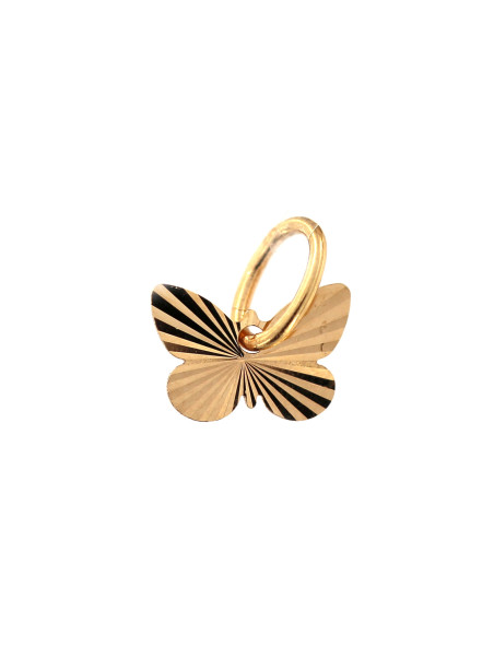 Rose gold butterfly charm ARD10