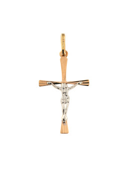 Rose gold cross pendant ARK01-26