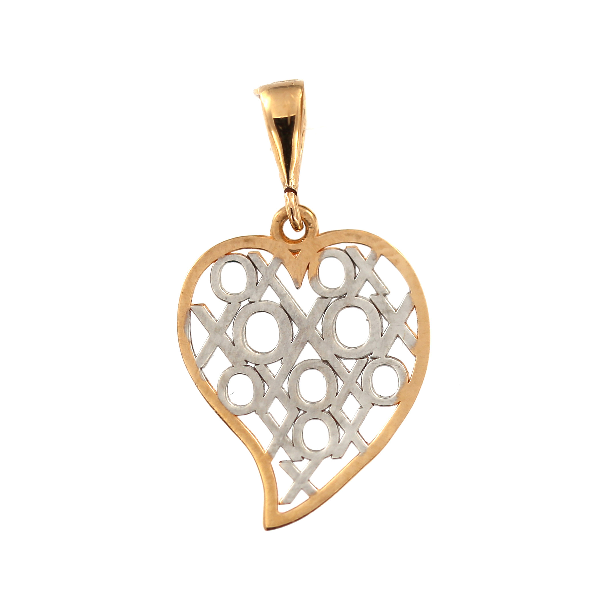 Rose gold heart pendant ARS01-30