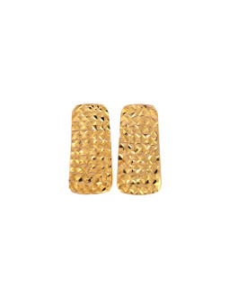 Yellow gold earrings BGA02-06-01
