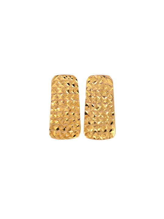 Yellow gold earrings BGA02-06-01