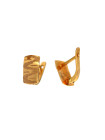 Yellow gold earrings BGA02-06-02