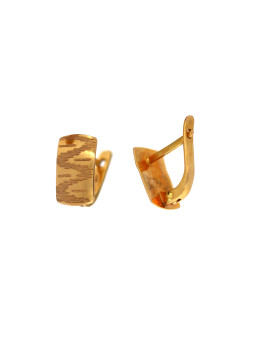 Geltono aukso auskarai BGA02-06-02-2