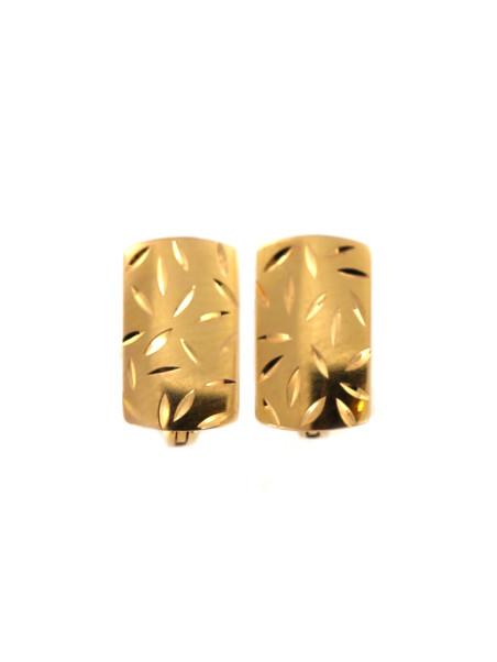 Yellow gold earrings BGA02-06-04-1
