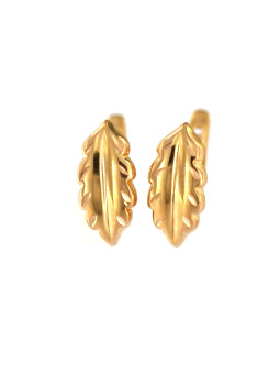 Yellow gold earrings BGA02-09-01-1