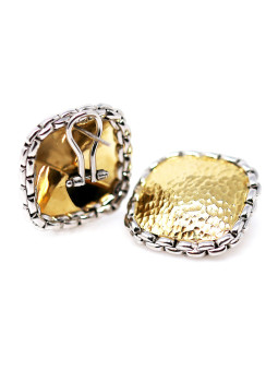 Yellow gold earrings BGA02-10-02