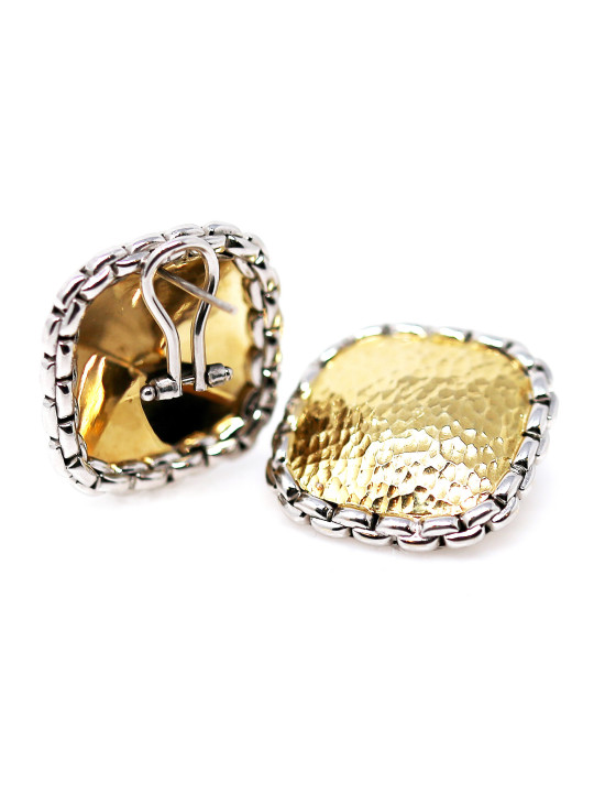 Yellow gold earrings BGA02-10-02