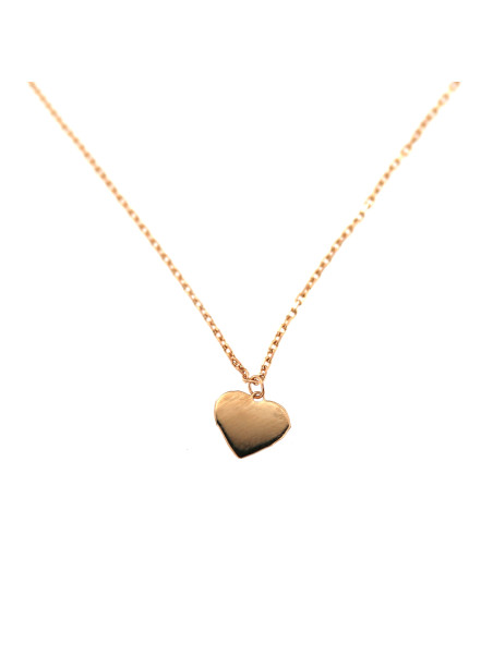 Rose gold pendant necklace CPR10-03