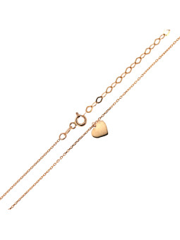 Rose gold pendant necklace CPR10-03