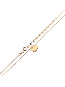 Rose gold pendant necklace CPR10-05