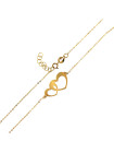 Yellow gold pendant necklace CGA01-03-01