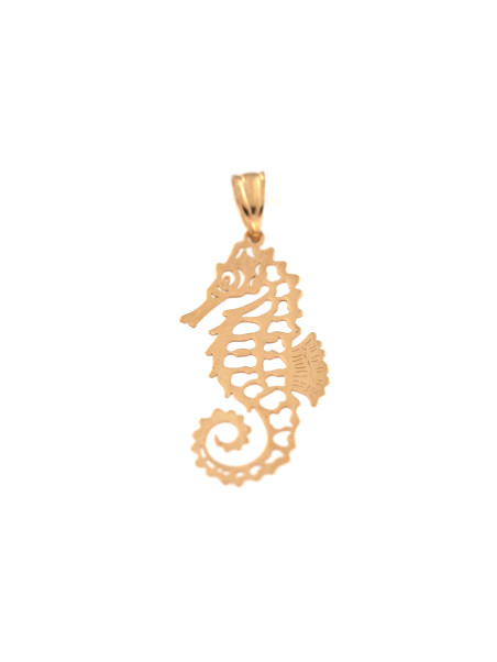Rose gold seahorse pendant ARG11-01
