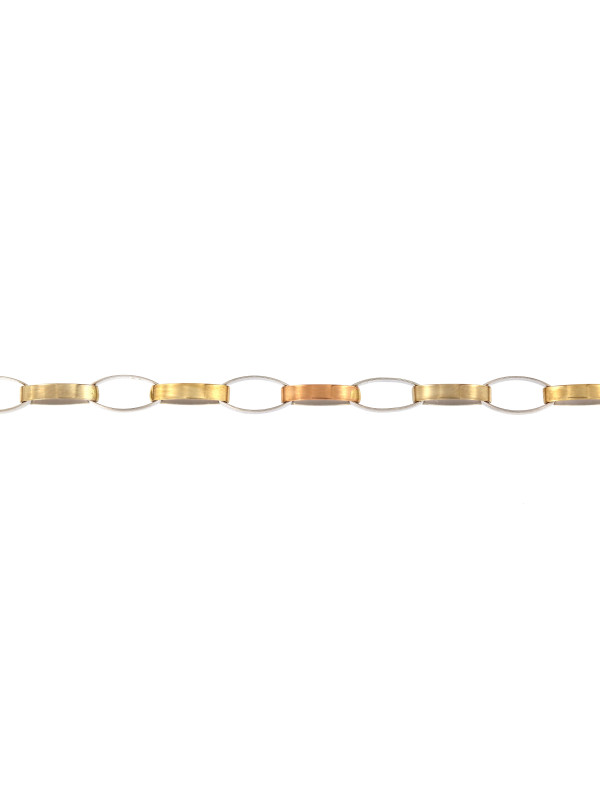 White gold bracelet EBCAB-6.00MM