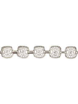 White gold bracelet EBST04-01