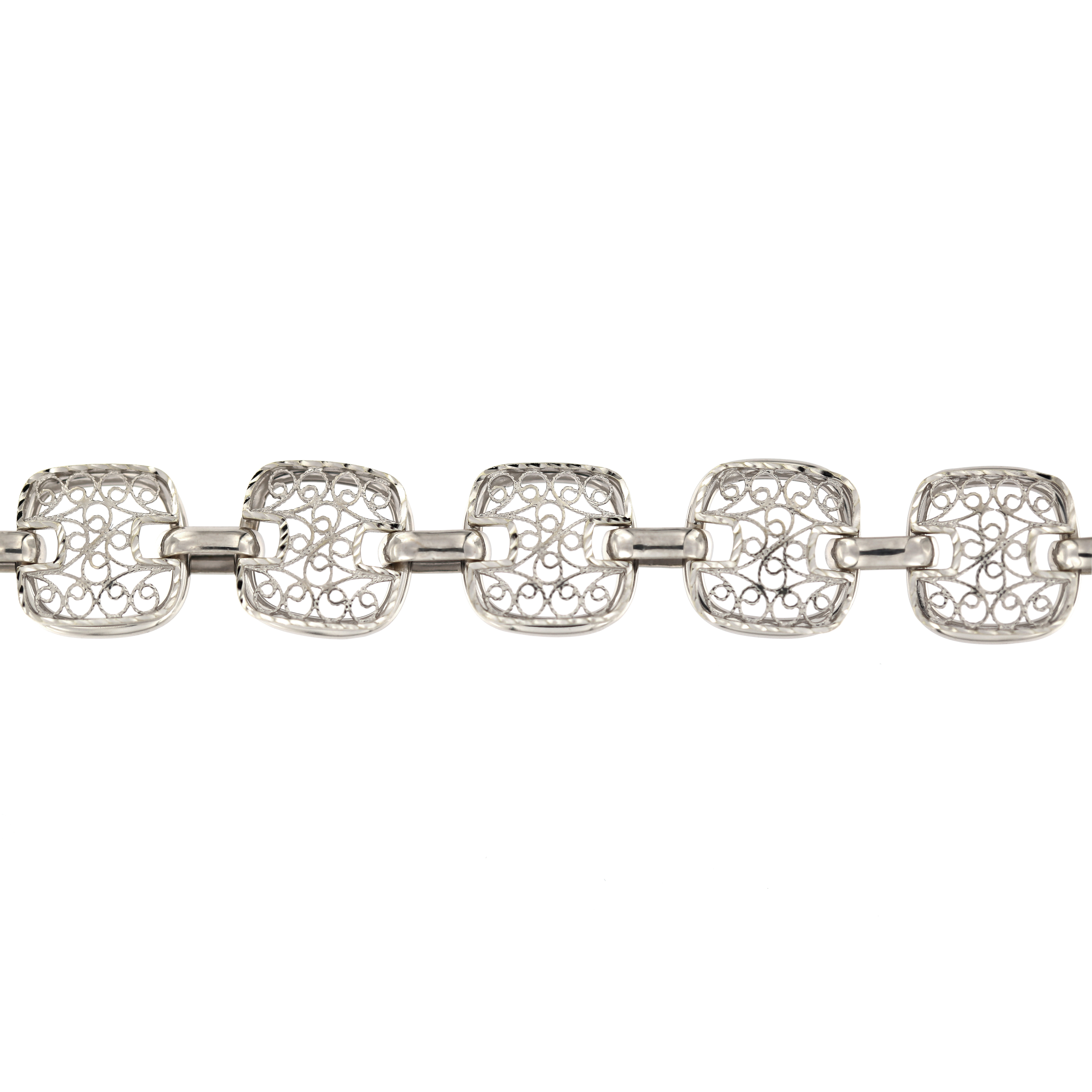 White gold bracelet EBST04-01