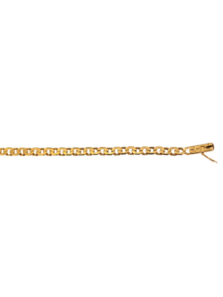 Yellow gold bracelet EGCBR-5.00MM