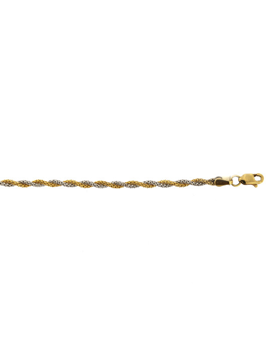 Yellow gold bracelet EGPOPTW-2.00MM