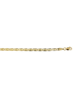 Yellow gold bracelet EGVALP-3.00MM