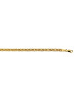 Yellow gold bracelet EGZF1-4.00MM