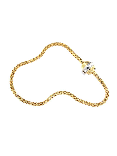 Yellow gold bracelet EGZP02-02