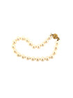 Yellow gold pearl bracelet EGZPRL03-02
