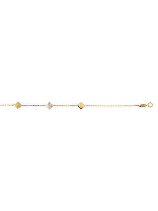 Yellow gold bracelet EGZSP03-04