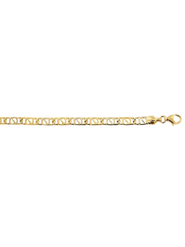 Yellow gold bracelet EGZST01-02-3.85MM