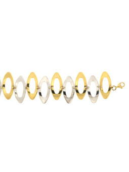 Yellow gold bracelet EGZST07-02-25.00MM